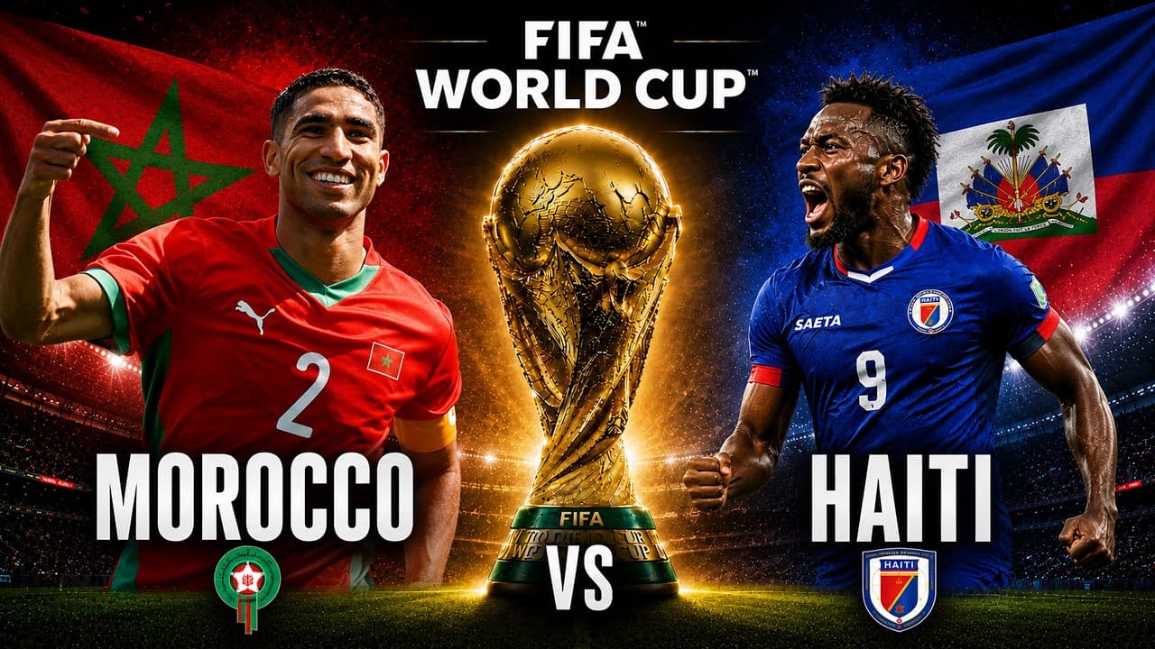 Morocco vs Haiti LIVE